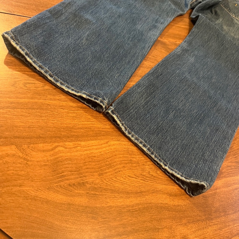 Polo Ralph Lauren Mens Straight Leg Jeans Blue Denim 38x32 Authentic Dungarees - Picture 10 of 13
